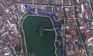 Ga metro sẽ nằm cạnh hồ Gươm