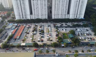 2 bãi xe “lậu” ở ô đất CC6 Linh Đàm vẫn ngang nhiên tồn tại 