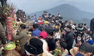 Chùa Hương vắng lặng dịp đầu xuân Nhâm Dần Ảnh: KỲ SƠN 