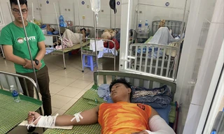 Anh Lâm Anh Đạt làm shipper bị hai vợ chồng khách hàng đánh gãy cả hai tay 