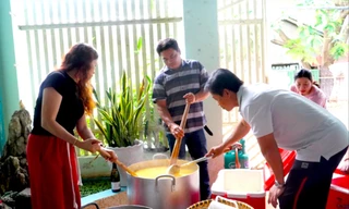 Bếp ăn của giáo viên, học sinh Trường THCS-THPT Liên Việt 