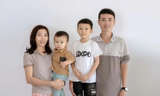 Gia đình hạnh phúc của Đại úy Ngô Quang Huy