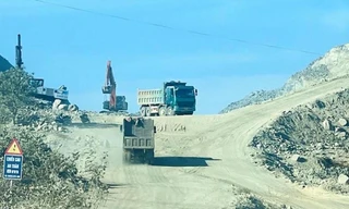 Cao tốc Vĩnh Hảo-Phan Thiết bị trễ tiến độ do thiếu đất đắp nền