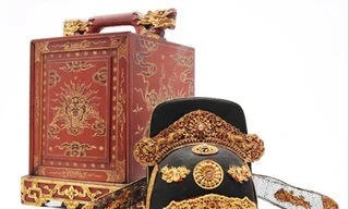 Cổ vật mũ quan triều Nguyễn hồi hương đầu năm 2022 sau một cuộc đấu giá tại Tây Ban Nha