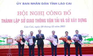 Do gặp nhiều khó khăn, vướng mắc, nên sau 5 năm thực hiện, tỉnh Lào Cai đã quyết định tách Sở Giao thông vận tải – Xây dựng thành 2 sở như cũ Ảnh: Báo Lào Cai 