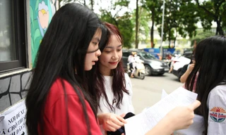 Học sinh tại Hà Nội thi tuyển sinh lớp 10 năm 2024 Ảnh: NHƯ Ý 