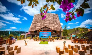 Căn nhà sàn truyền thống của người Xơ Đăng