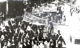 Sinh viên học sinh phát động phong trào đấu tranh chính trị, tháng 3/1966