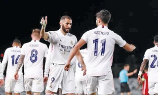 Real Madrid của HLV Zidane đang có phong độ cao trước khi hành quân đến Anfield 