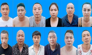 Nhóm đối tượng bị khởi tố 