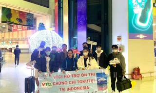 Một nhóm lao động Việt phải bỏ ra cả nghìn USD sang Indonesia thi tuyển để sang Nhật làm việc