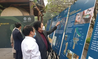 Di tích quan trọng thời Lê sơ được phát hiện trong năm 2021 Ảnh: KỲ SƠN 