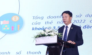 Ông Nguyễn Quang Minh, Tổng giám đốc Công ty Cổ phần Thanh toán Quốc gia Việt Nam (NAPAS) Ảnh: Trọng Tài