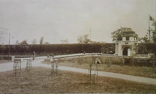 Cổng thành Vinh năm 1929Ảnh: Trần Đình Quán 