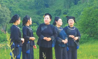 Người xứ Lạng đối đáp giao duyên say mê Ảnh: Hoàng Chiến 