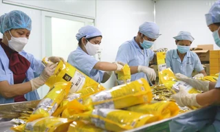 Các doanh nghiệp đang rất nỗ lực để lo thưởng Tết cho người lao động. Ảnh: Hương Chi 