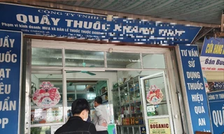 Trụ sở đăng ký của đơn vị tư vấn lập hồ sơ mời thầu cho CDC Bắc Giang là một hiệu thuốc 