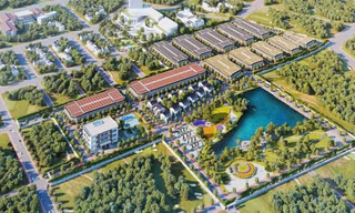 Phối cảnh dự án Khu đô thị Đông Nam 