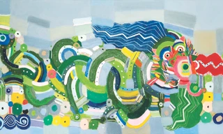 Tranh Đặng Xuân Hoà thuộc sở hữu của NST Nguyễn Thiều Quang