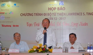 Buổi họp báo Chương trình Đi bộ Từ thiện Lawrence S. Ting lần thứ 12 – 2017 đã diễn ra vào ngày 28/12/2016, tại trụ sở Công ty TNHH Phát triển Phú Mỹ Hưng.