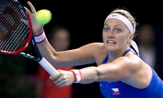 Kvitova nói cô may mắn còn sống sau khi bị tấn công bằng dao. Ảnh:Reuters.
