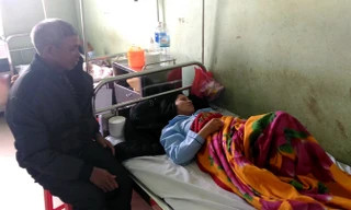 Luật sư Võ Thị Tiết đang điều trị tại Bệnh viện.