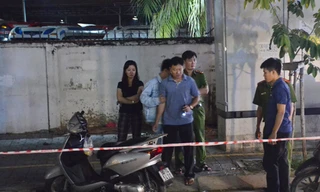 Hiện trường vụ án. Ảnh Sơn Hòa.