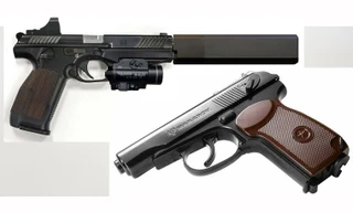 Hé lộ khẩu súng lục tiêu chuẩn mới của quân đội Nga