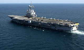Tàu sân bay Charles de Gaulle. Ảnh: AFP.