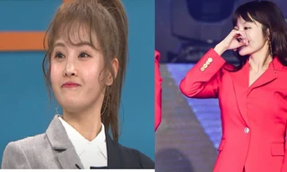 Bị chỉ trích 'không xứng đáng để cầm micro', chị cả T-ara nghẹn ngào lên tiếng 