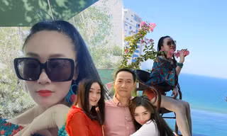Quách Thu Phương tung ảnh sành điệu, khác hẳn bà mẹ hiền lành ở 'Đừng bắt em phải quên'