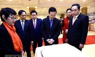 Long trọng lễ kỷ niệm 50 năm Ngày ký Hiệp định Paris