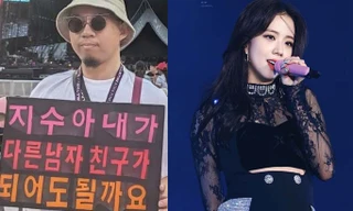 Phản ứng của Jisoo (BlackPink) khi được tỏ tình trên sân khấu