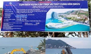 Tạm ngừng dự án lấp biển làm thủy cung ở TP Vũng Tàu