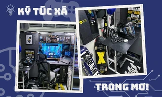 Dám nghĩ dám decor, nam sinh biến ký túc xá thành "căn phòng trong mơ" khiến ai cũng trầm trồ