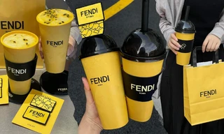 Fendi kết hợp Heytea tạo nên "cực phẩm đồ uống", team sống ảo không thể bỏ qua!