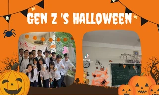 Lớp học Halloween: Trang trí công phu, không khí rùng rợn vô cùng chân thật