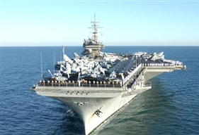 Tàu sân bay của Mỹ đến Hàn Quốc tập trận