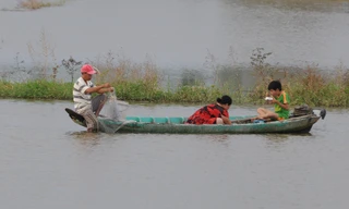 Lay lắt mưu sinh mùa nước nổi miền Tây