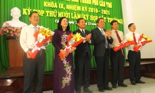 Cần Thơ miễn nhiệm và bầu Ủy viên UBND thành phố