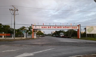 Dự án khu dân cư lô số 5C tại phường Hưng Thạnh (quận Cái Răng), một trong các dự án đã hết thời gian thực hiện. Ảnh: Cảnh Kỳ