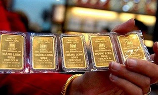 Giá vàng trong nước giảm nhẹ. ảnh minh hoạ 