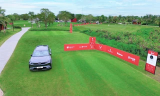 VinFast VF 9 gây chú ý tại Giải Vô địch Golf Quốc gia 2023