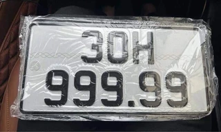 Chủ xe Kia Morning bấm được biển số ngũ quý 9 tại Hà Nội