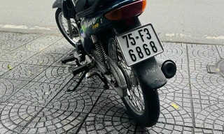 Honda Wave đời cổ biển số 'lộc phát' tại Huế