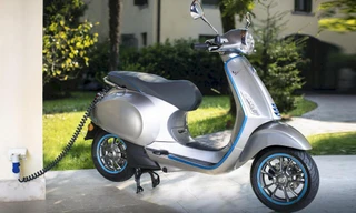 Hé lộ phiên bản chạy điện của xe tay ga Vespa tại Việt Nam