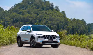Trải nghiệm HTRAC trên Hyundai SantaFe 2021