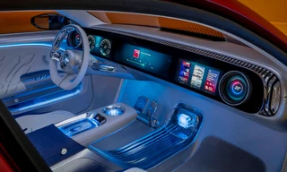 Mercedes-Benz CLA Concept chạy điện với nội thất độc đáo
