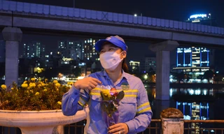 Ngày 8/3 của nữ lao công ở Thủ đô