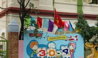 Ngôi trường - nơi xảy ra bạo hành trẻ mầm non.